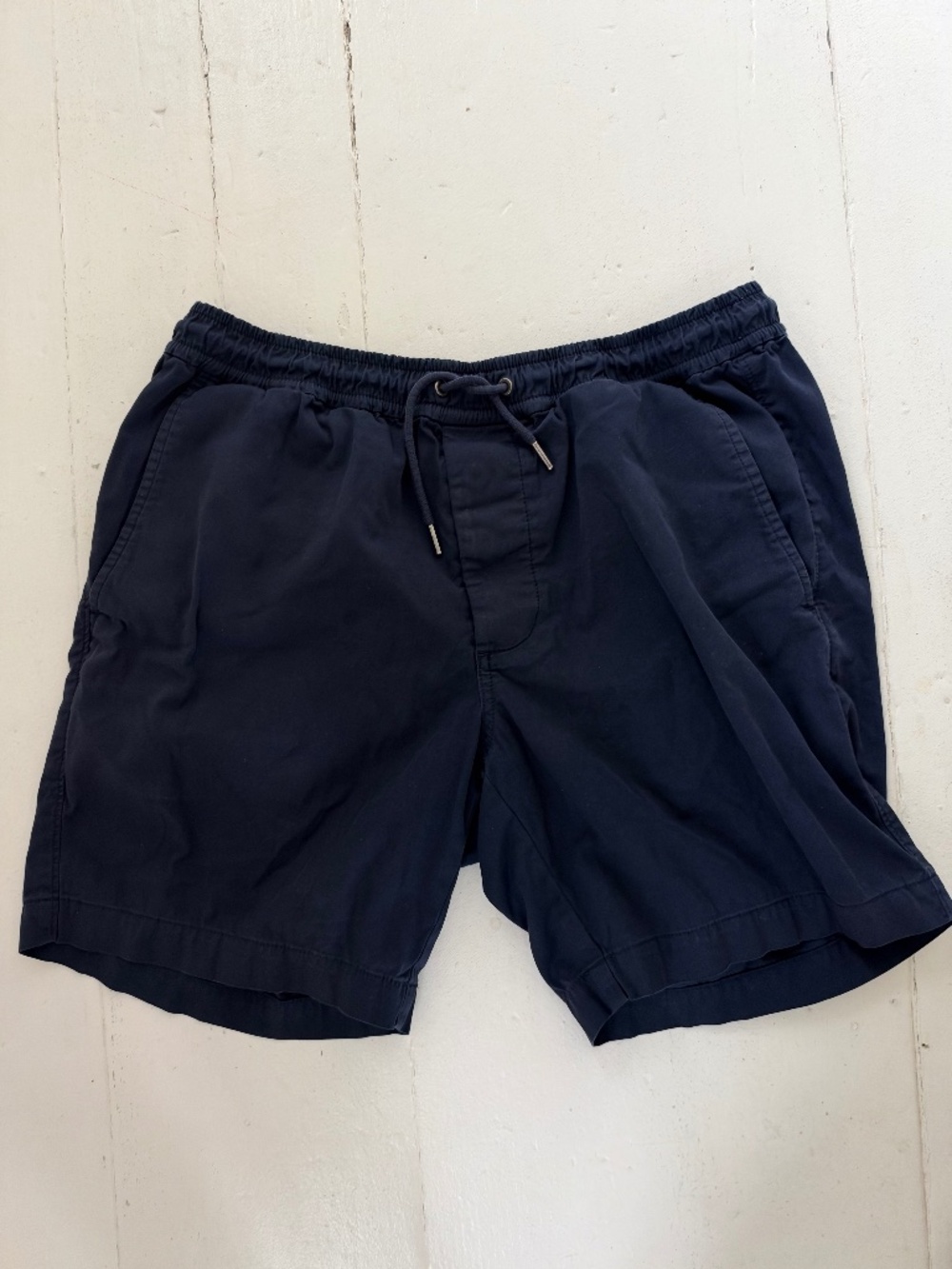 Everlane Men’s Navy Drawstring Shorts